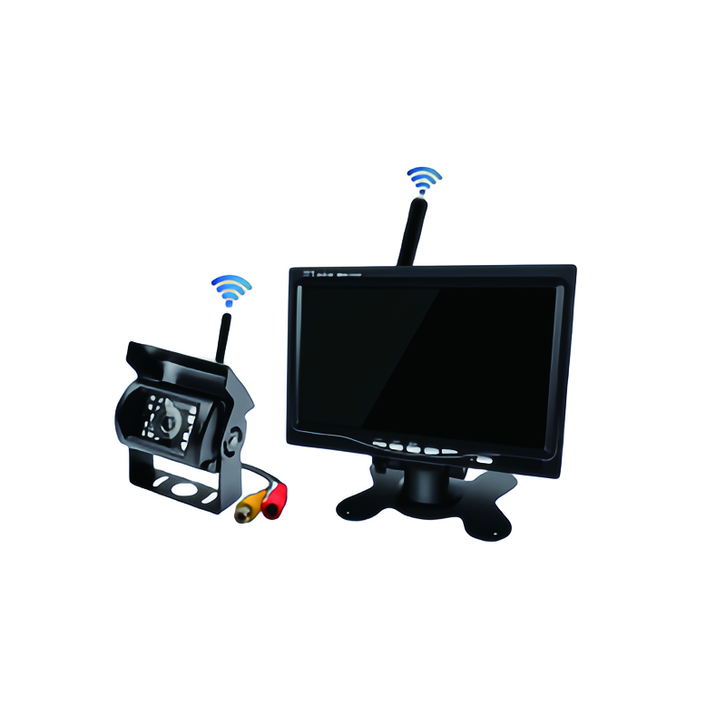 Wireless reversing camera integrated machine for trucks